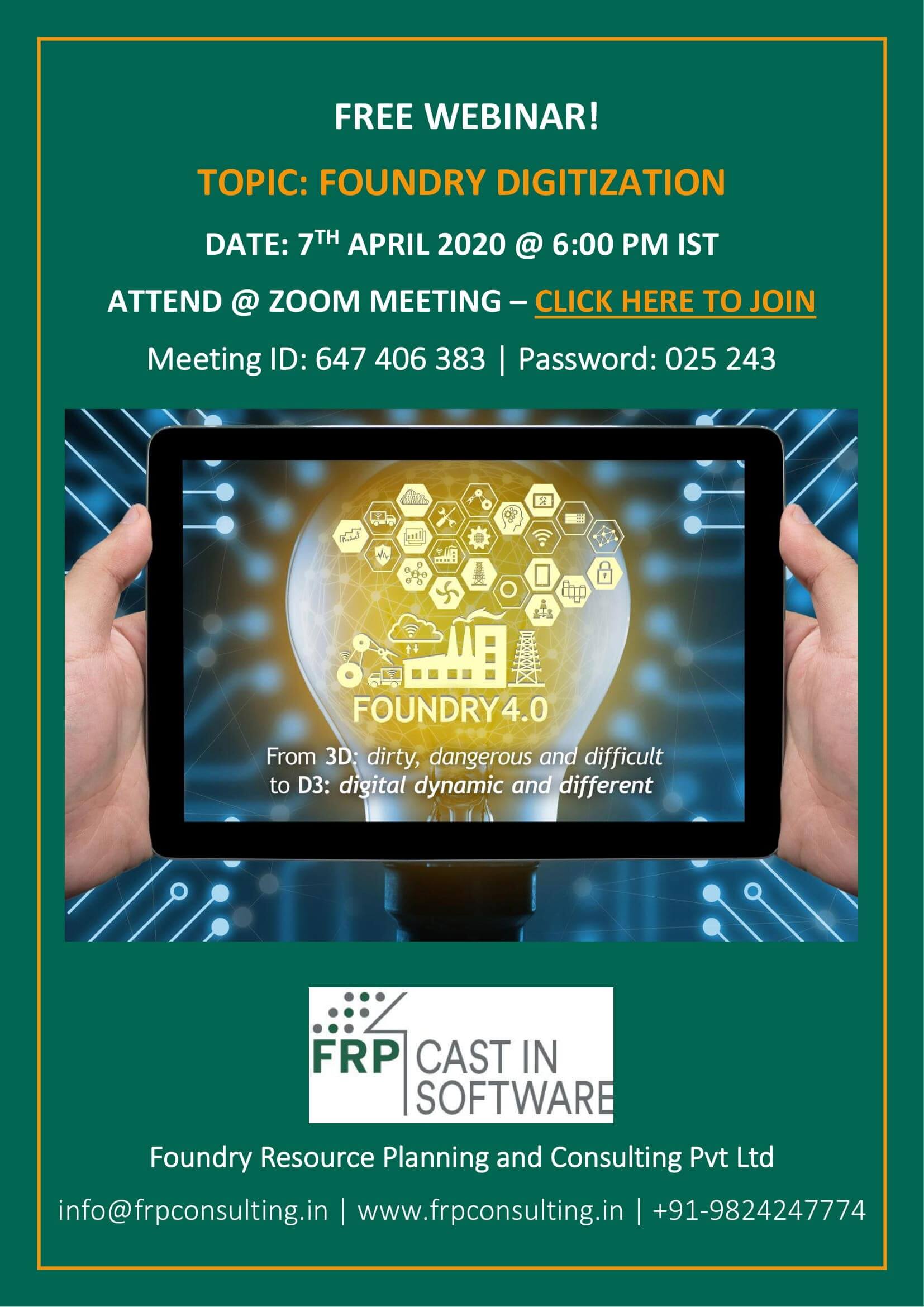 FREE WEBINAR!